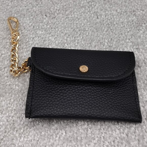 Anne Klein Faux Leather Coin Purse Card Small Wallet Key Chain - Picture 2 of 5